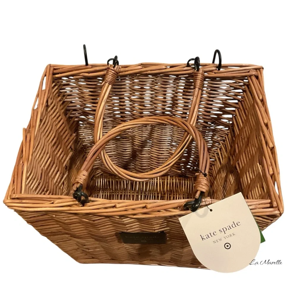 ♠️ ✨Adult Woven Bicycle Basket - Kate Spade New York x Target✨